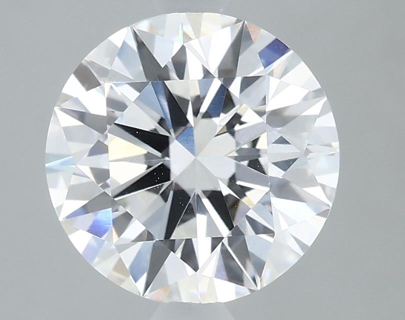 1.85 Carat Round Lab Diamond with  Cut Diamond in 14KT  view 1
