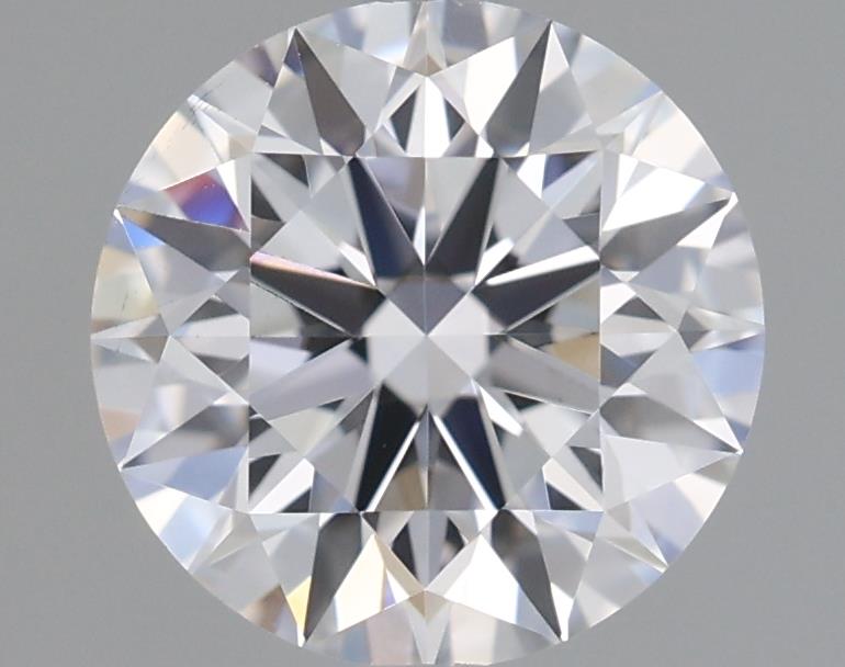 1.05 Carat Round Lab Diamond with  Cut Diamond in 14KT  view 1
