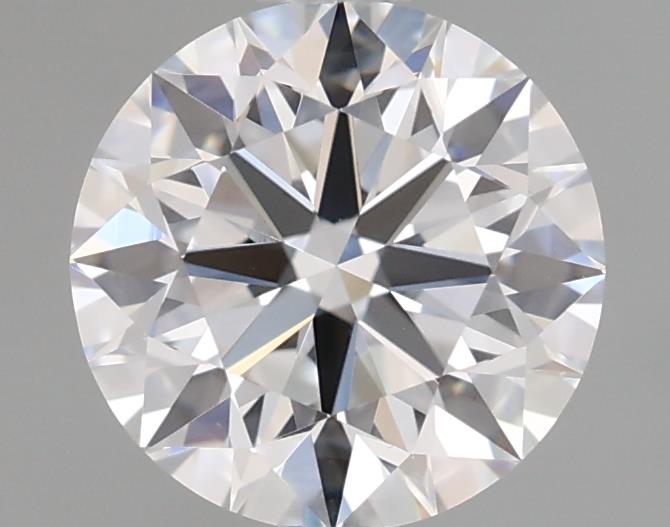 1.24 Carat Round Lab Diamond with  Cut Diamond in 14KT  view 1
