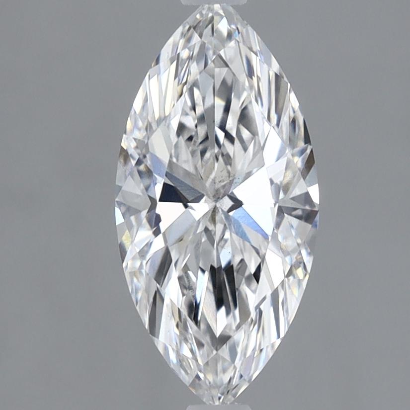 1.43 Carat Marquise Lab Diamond with  Cut Diamond in 14KT  view 1
