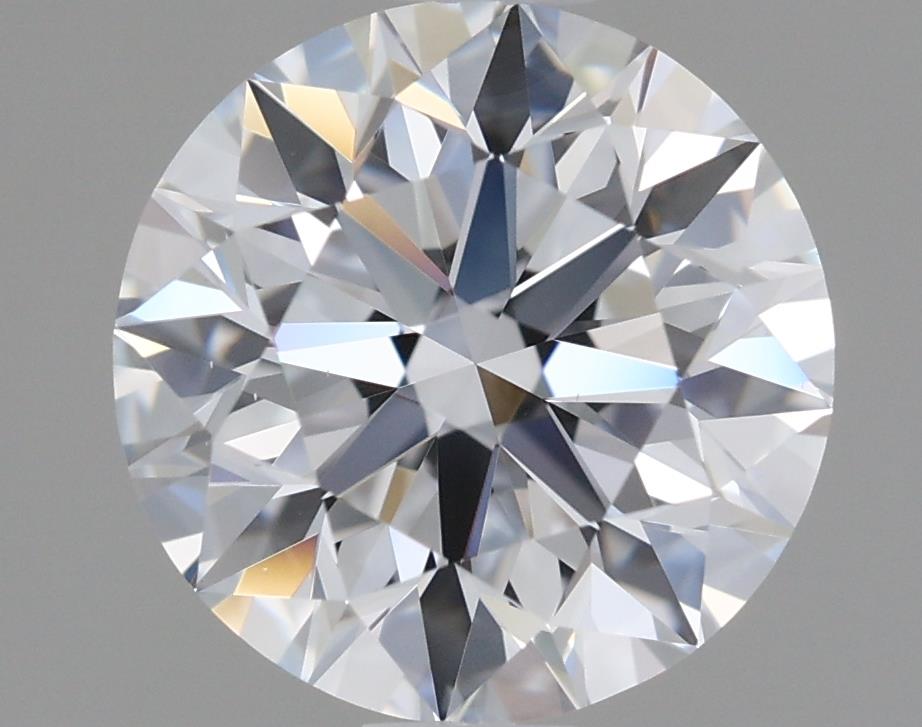 2.0 Carat Round Lab Diamond with  Cut Diamond in 14KT  view 1
