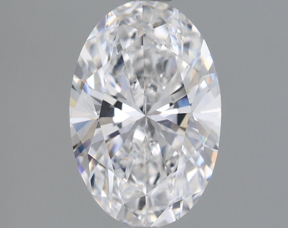 1.96 Carat Oval Lab Diamond with  Cut Diamond in 14KT  view 1
