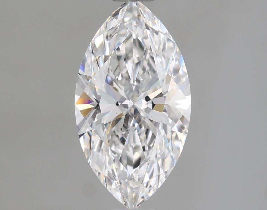 1.19 Carat Marquise Lab Diamond with  Cut Diamond in 14KT  view 1
