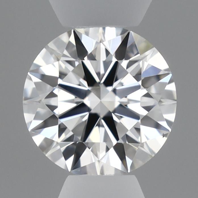 0.25 Carat Round Lab Diamond with  Cut Diamond in 14KT  view 1
