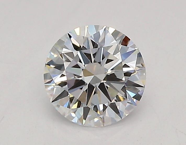 0.5 Carat Round Lab Diamond with  Cut Diamond in 14KT  view 1

