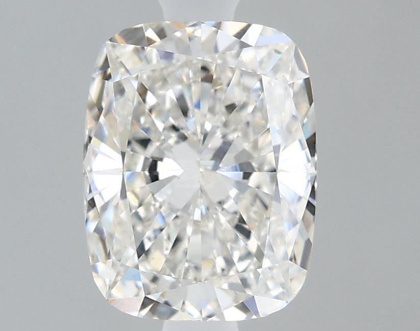 1.4 Carat Cushion Lab Diamond with  Cut Diamond in 14KT  view 1
