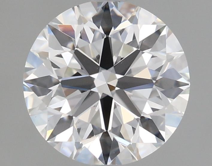 1.42 Carat Round Lab Diamond with  Cut Diamond in 14KT  view 1
