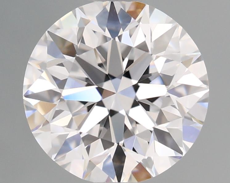 1.3 Carat Round Lab Diamond with  Cut Diamond in 14KT  view 1
