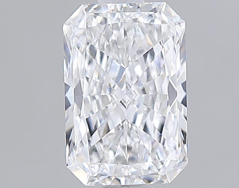 1.0 Carat Radiant Lab Diamond with  Cut Diamond in 14KT  view 1
