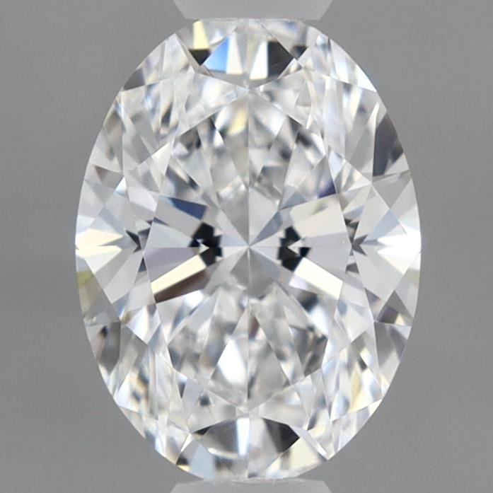 0.75 Carat Oval Lab Diamond with  Cut Diamond in 14KT  view 1
