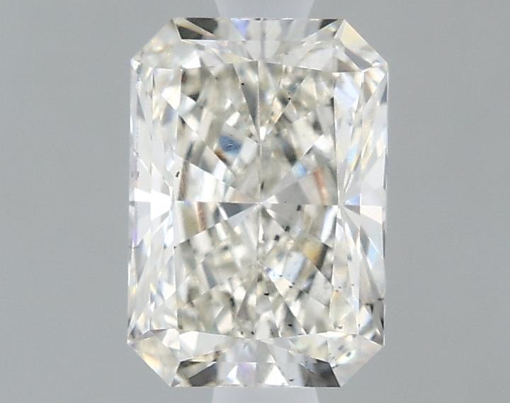 1.02 Carat Radiant Lab Diamond with  Cut Diamond in 14KT  view 1
