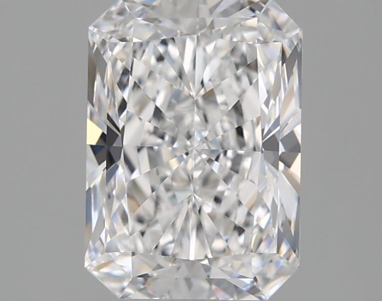 2.04 Carat Radiant Lab Diamond with  Cut Diamond in 14KT  view 1
