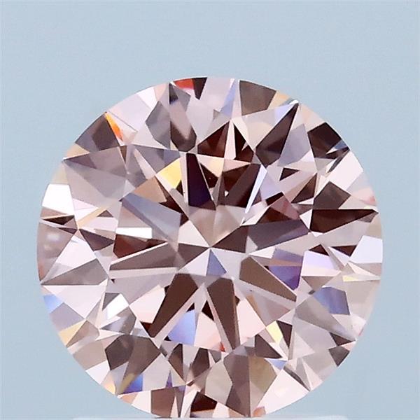 1.51 Carat Round Lab Diamond with  Cut Diamond in 14KT  view 1
