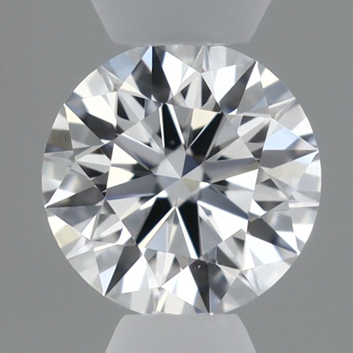 0.26 Carat Round Lab Diamond with  Cut Diamond in 14KT  view 1
