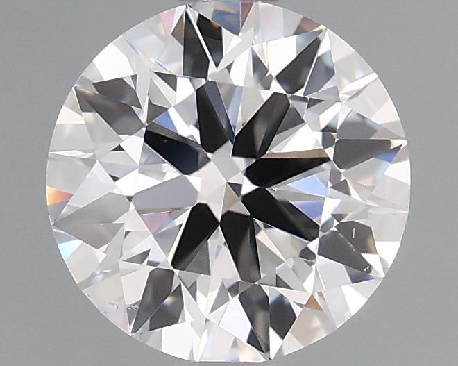 1.57 Carat Round Lab Diamond with  Cut Diamond in 14KT  view 1
