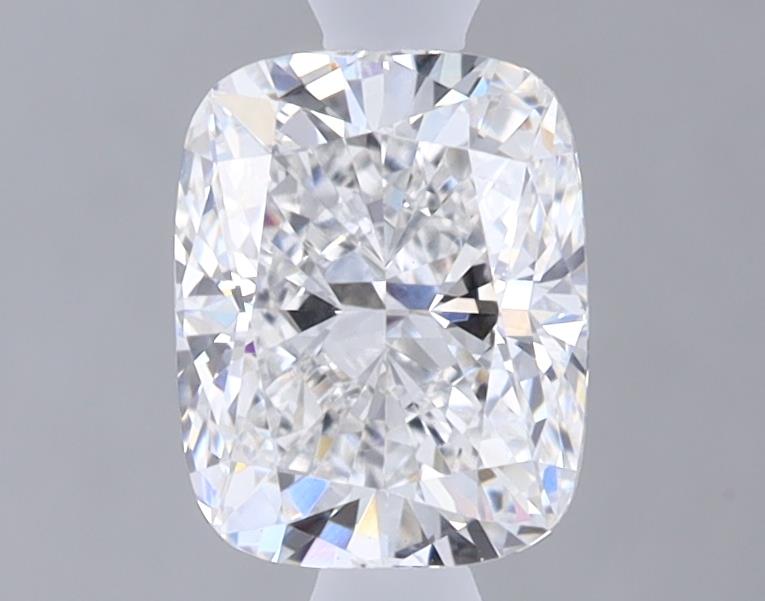 1.12 Carat Cushion Lab Diamond with  Cut Diamond in 14KT  view 1
