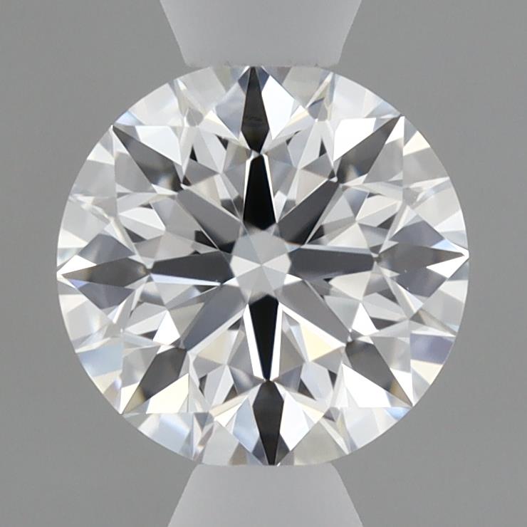 0.56 Carat Round Lab Diamond & 0.55 Carat Round Lab Diamond with  Cut Diamond in 14KT  view 1
