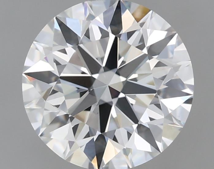 1.33 Carat Round Lab Diamond with  Cut Diamond in 14KT  view 1
