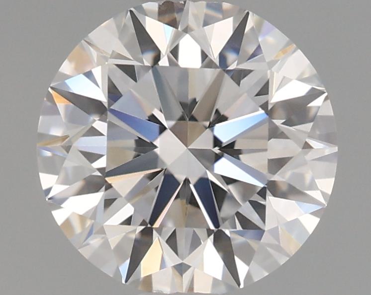 1.5 Carat Round Lab Diamond with  Cut Diamond in 14KT  view 1
