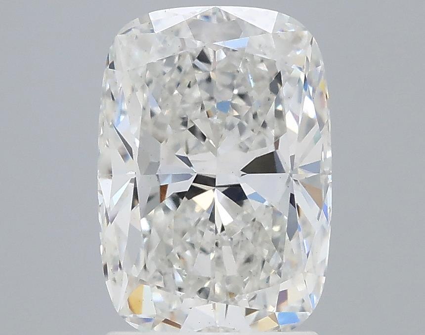 2.01 Carat Cushion Lab Diamond with  Cut Diamond in 14KT  view 1
