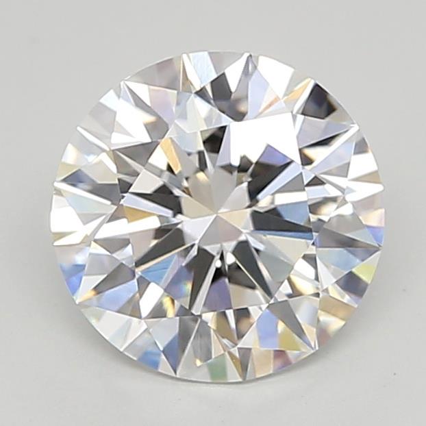 2.02 Carat Round Lab Diamond with  Cut Diamond in 14KT  view 1

