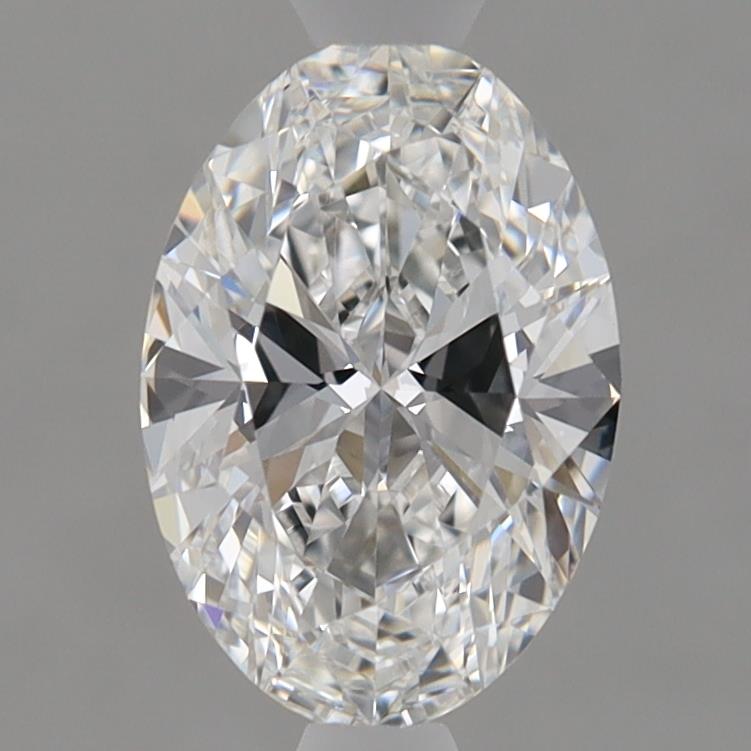1.34 Carat Oval Lab Diamond with  Cut Diamond in 14KT  view 1
