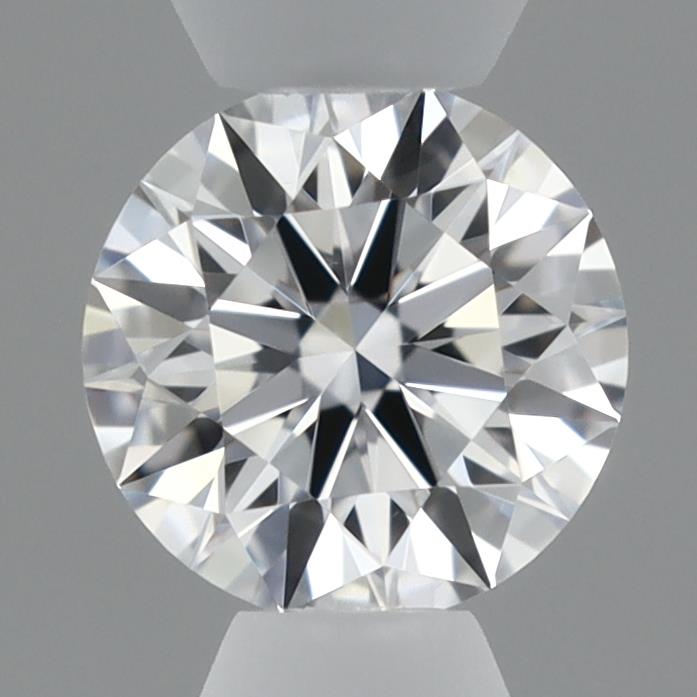 0.26 Carat Round Lab Diamond & 0.25 Carat Round Lab Diamond with  Cut Diamond in 14KT  view 1

