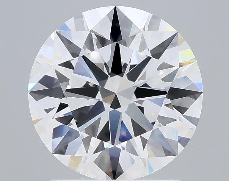 1.88 Carat Round Lab Diamond with  Cut Diamond in 14KT  view 1
