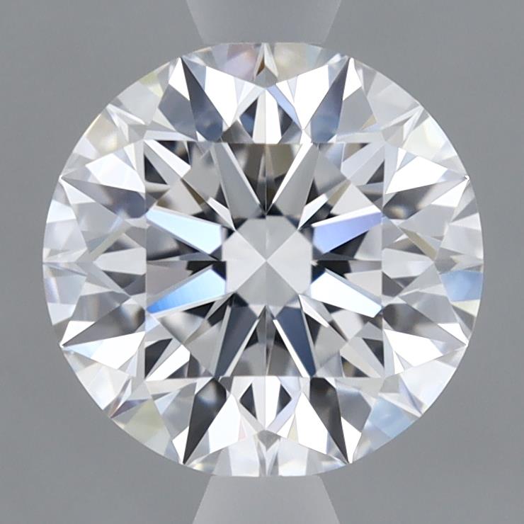 1.34 Carat Round Lab Diamond with  Cut Diamond in 14KT  view 1

