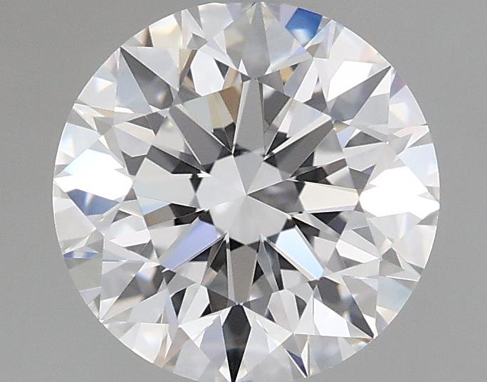 1.73 Carat Round Lab Diamond with  Cut Diamond in 14KT  view 1
