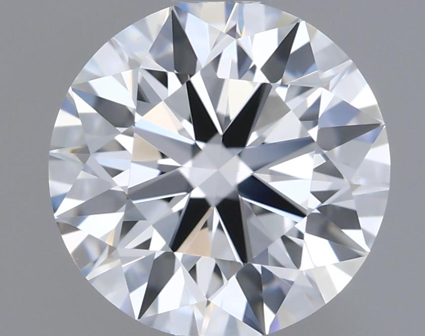 1.24 Carat Round Lab Diamond with  Cut Diamond in 14KT  view 1
