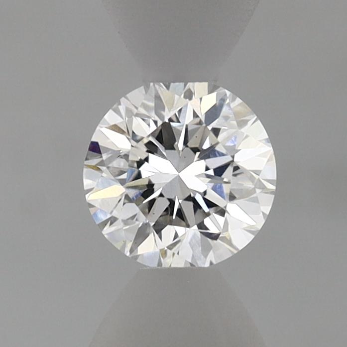0.51 Carat Round Lab Diamond & 0.49 Carat Round Lab Diamond with  Cut Diamond in 14KT  view 1
