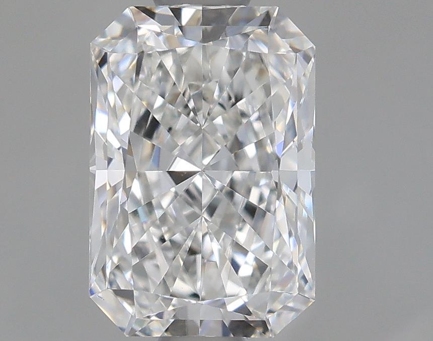 1.07 Carat Radiant Lab Diamond with  Cut Diamond in 14KT  view 1
