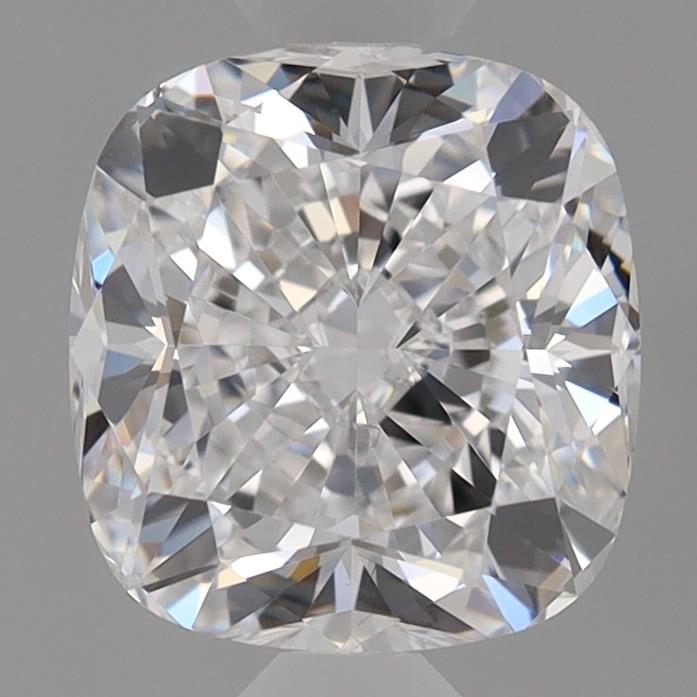 1.5 Carat Cushion Lab Diamond with  Cut Diamond in 14KT  view 1
