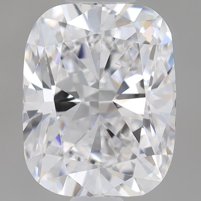 0.7 Carat Cushion Lab Diamond with  Cut Diamond in 14KT  view 1
