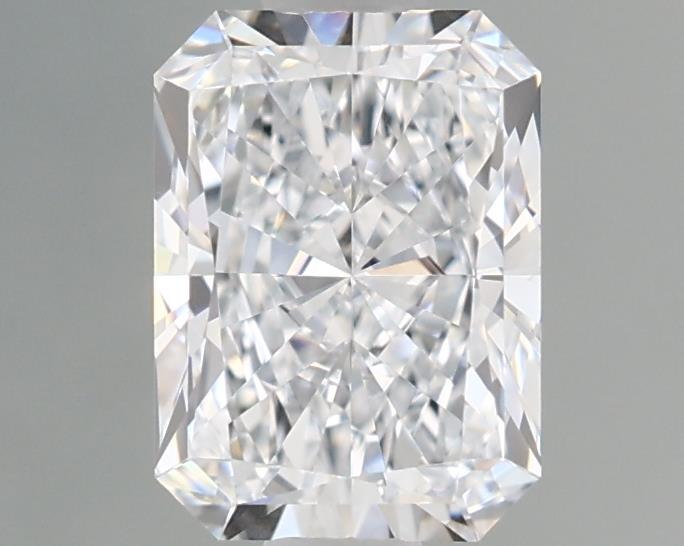 1.05 Carat Radiant Lab Diamond with  Cut Diamond in 14KT  view 1

