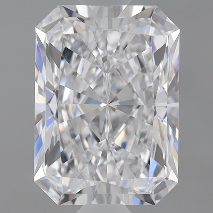 1.01 Carat Radiant Lab Diamond with  Cut Diamond in 14KT  view 1
