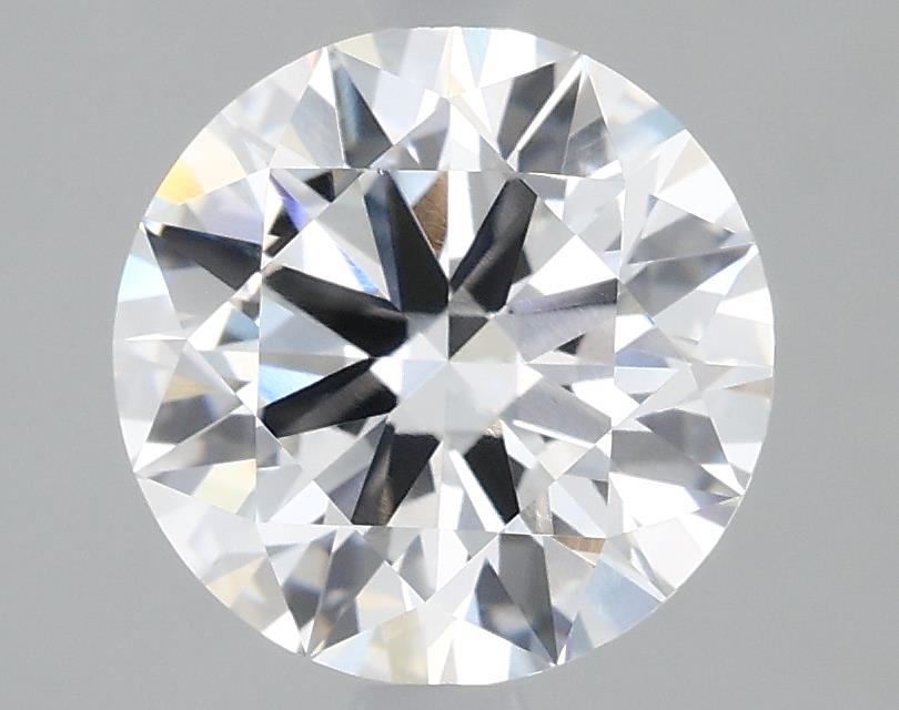1.89 Carat Round Lab Diamond with  Cut Diamond in 14KT  view 1
