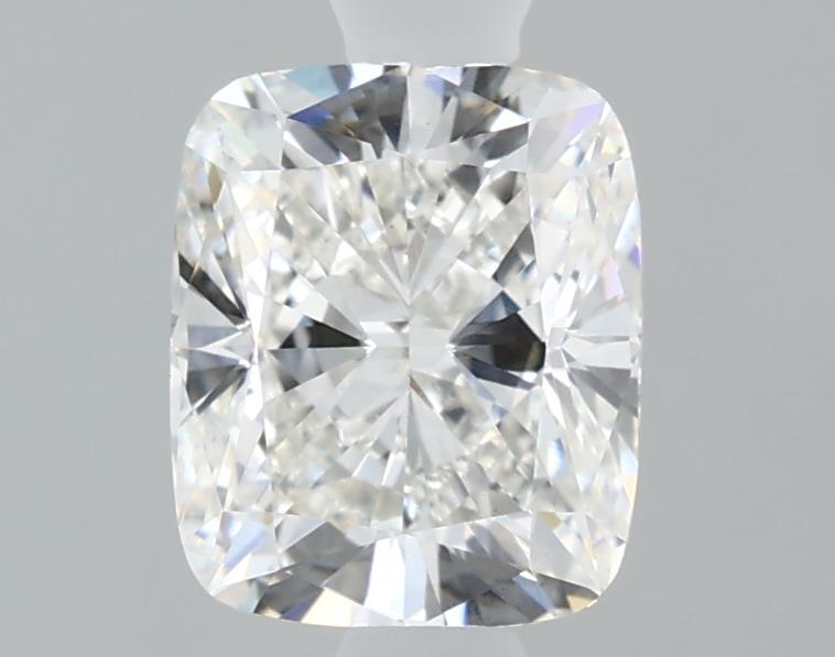 1.15 Carat Cushion Lab Diamond with  Cut Diamond in 14KT  view 1
