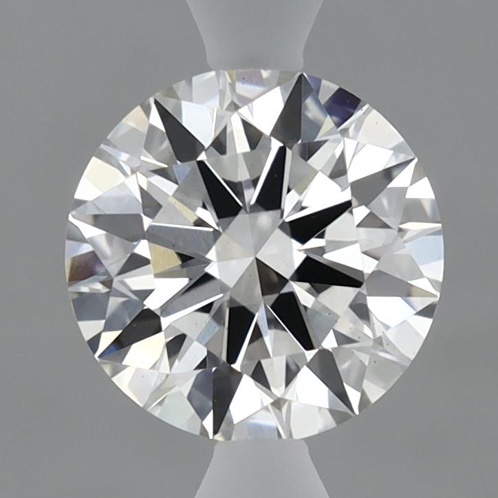 1.45 Carat Round Lab Diamond with  Cut Diamond in 14KT  view 1
