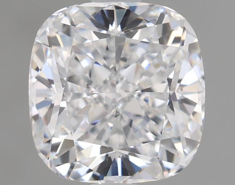 1.53 Carat Cushion Lab Diamond with  Cut Diamond in 14KT  view 1
