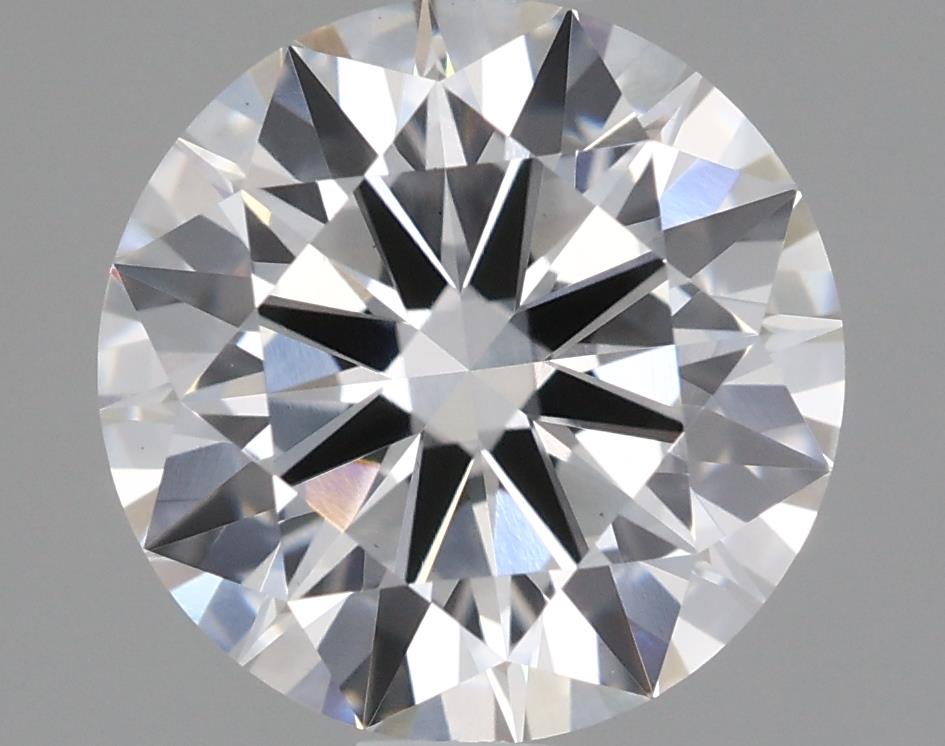2.03 Carat Round Lab Diamond with  Cut Diamond in 14KT  view 1
