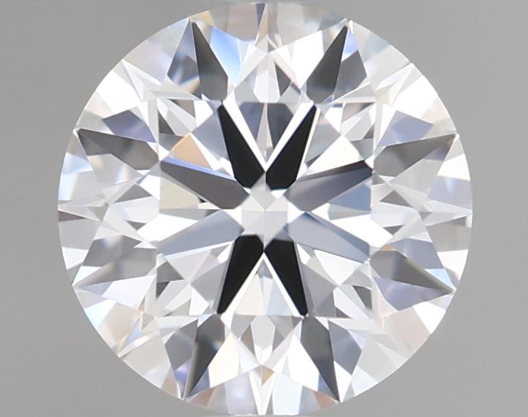 1.33 Carat Round Lab Diamond with  Cut Diamond in 14KT  view 1
