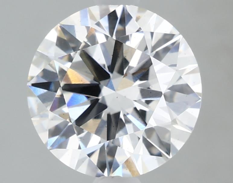 1.82 Carat Round Lab Diamond with  Cut Diamond in 14KT  view 1
