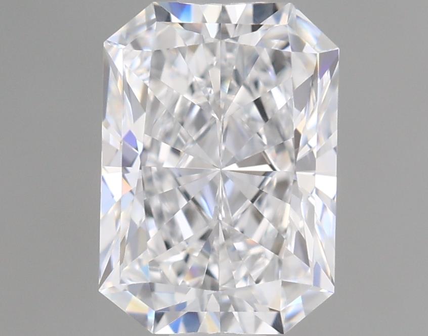 1.01 Carat Radiant Lab Diamond with  Cut Diamond in 14KT  view 1

