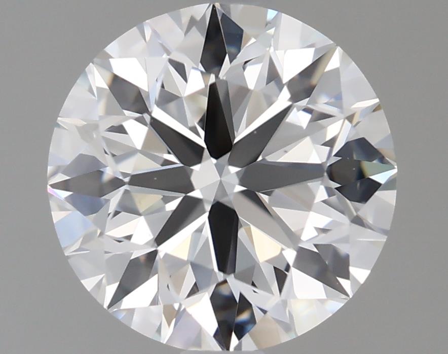 1.71 Carat Round Lab Diamond with  Cut Diamond in 14KT  view 1
