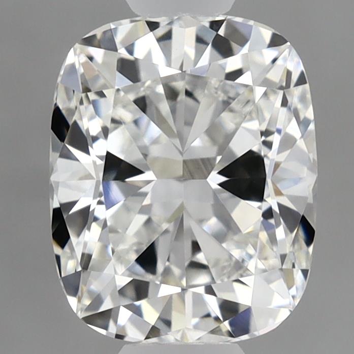1.45 Carat Cushion Lab Diamond with  Cut Diamond in 14KT  view 1
