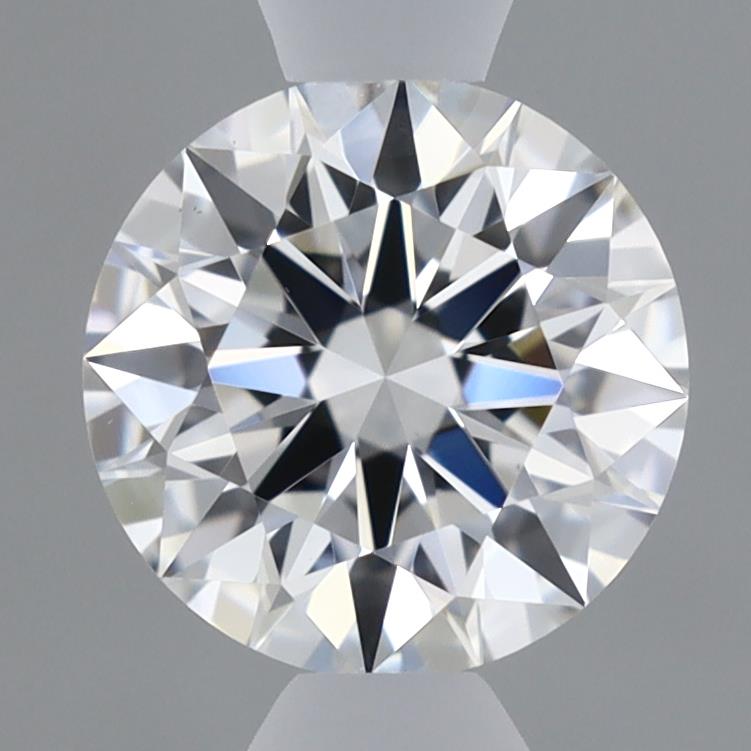 0.7 Carat Round Lab Diamond with  Cut Diamond in 14KT  view 1

