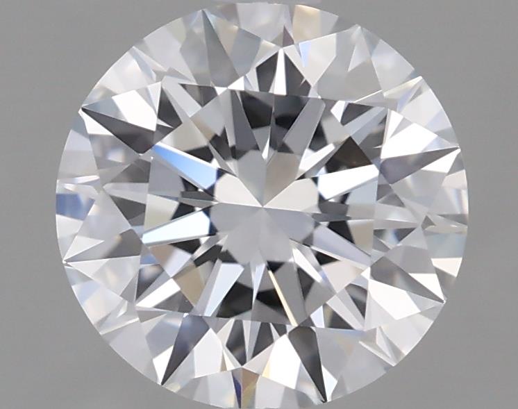 1.37 Carat Round Lab Diamond with  Cut Diamond in 14KT  view 1
