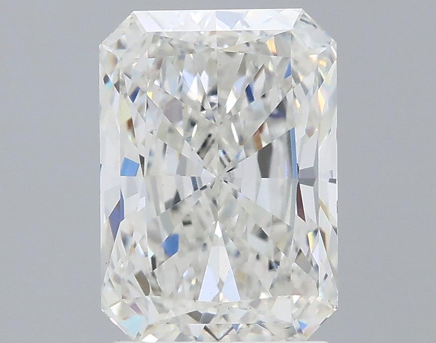2.36 Carat Radiant Lab Diamond with  Cut Diamond in 14KT  view 1
